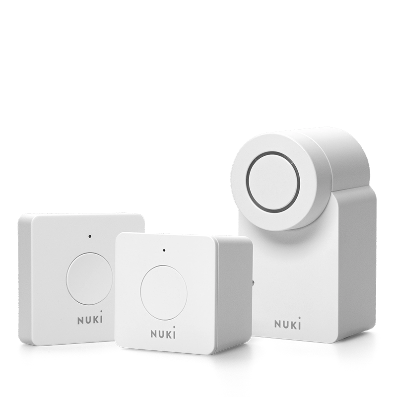 Setul Nuki Apartment - include Smart Lock, Bridge si Opener